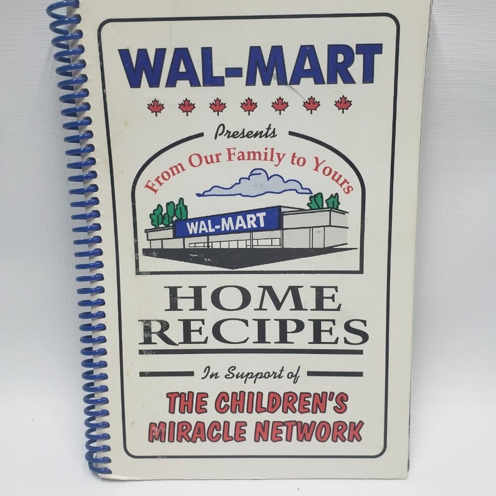 Walmart Home Recipes Family Cookbook Home Recipes Spiral Bound